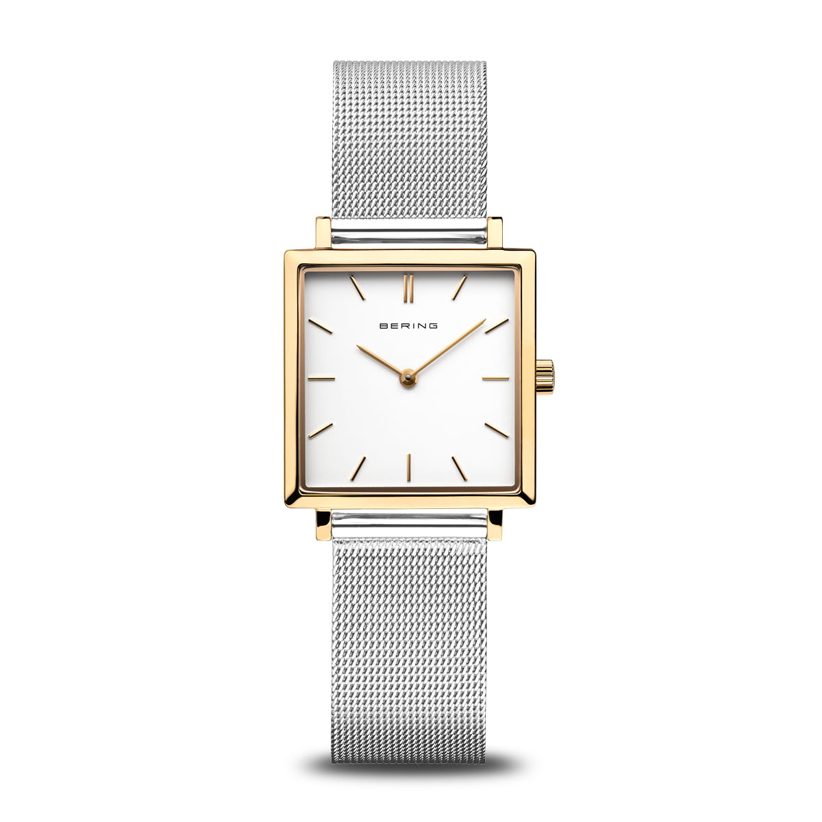 Bering Classic 18226-010 Damen Armbanduhr Weiß • Saphirglas • Milanaise-Armband