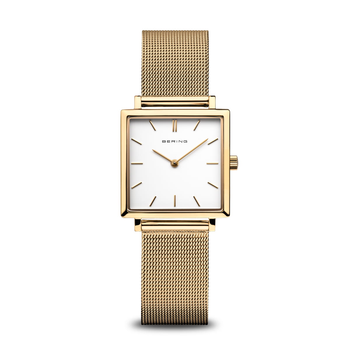 Bering Classic 18226-334 Damenuhr Goldfarben • Saphirglas • Milanaise-Armband