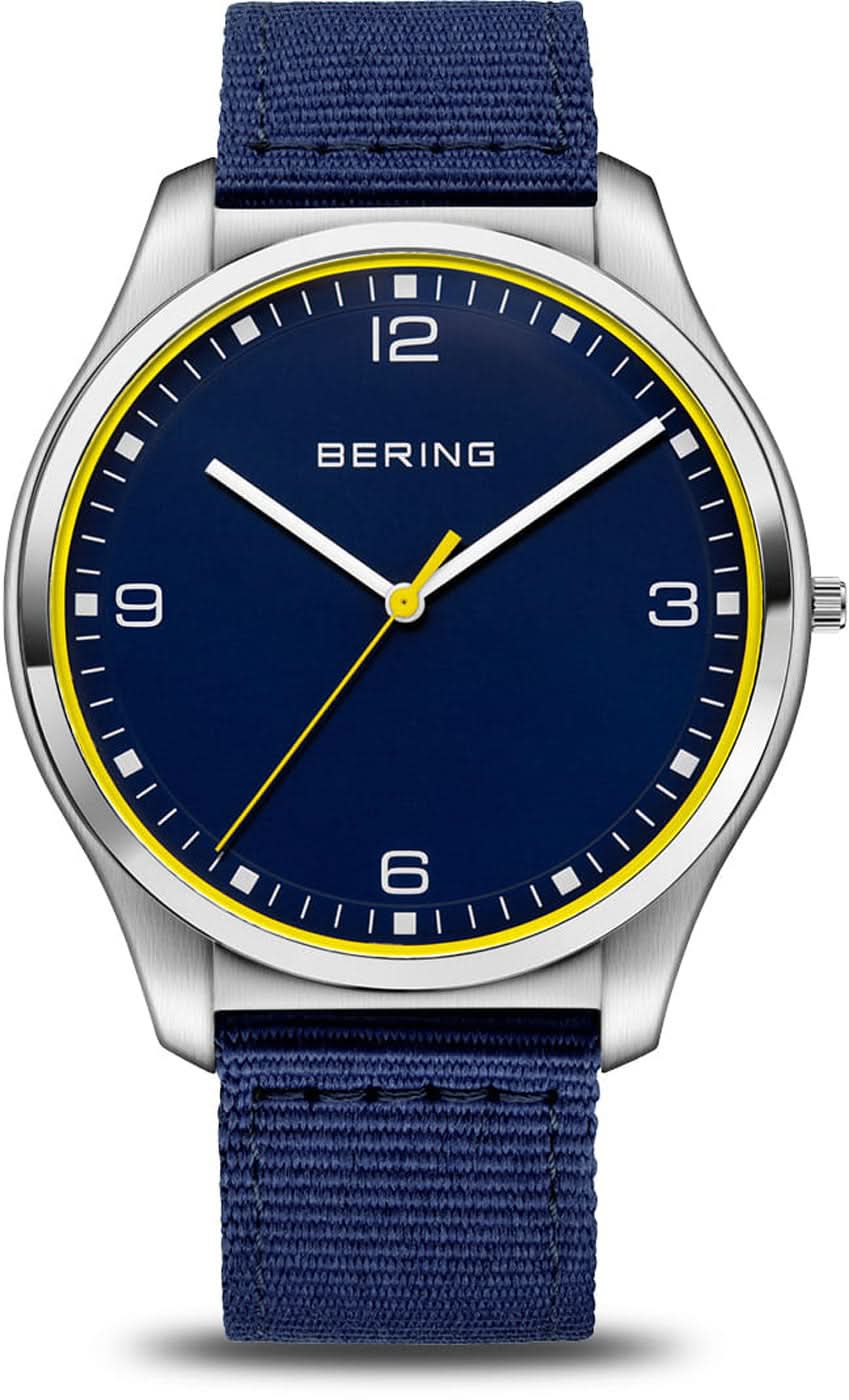 Bering Ultra Slim 18342-507 Men's Watch • Scratch-resistant Sapphire Crystal • Ultra-slim Design