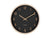 Karlsson Nervadura Small KA6116BK Wanduhr Schwarz • Geräuschloses Sweep-Uhrwerk • Natürliches Bassholz, Bild 2