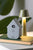Karlsson Tischuhr KA6095GY • Modern Cuckoo Design • Grau