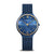 Bering Classic 18434-397 Damenuhr Blau • Saphirglas • Milanaise-Armband