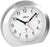 Atlanta Analog Radio-Controlled Alarm Clock 10x11cm Plastic • Radio-Controlled • Silent Sweep Second Hand