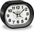 Atlanta Modern Radio-Controlled Alarm Clock Ø 11 cm Plastic • Precise Radio-Controlled Movement • With Light & Snooze Function