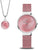 Bering Classic 19031-989-GWP Women's Watch • Sapphire Glass • Milanese