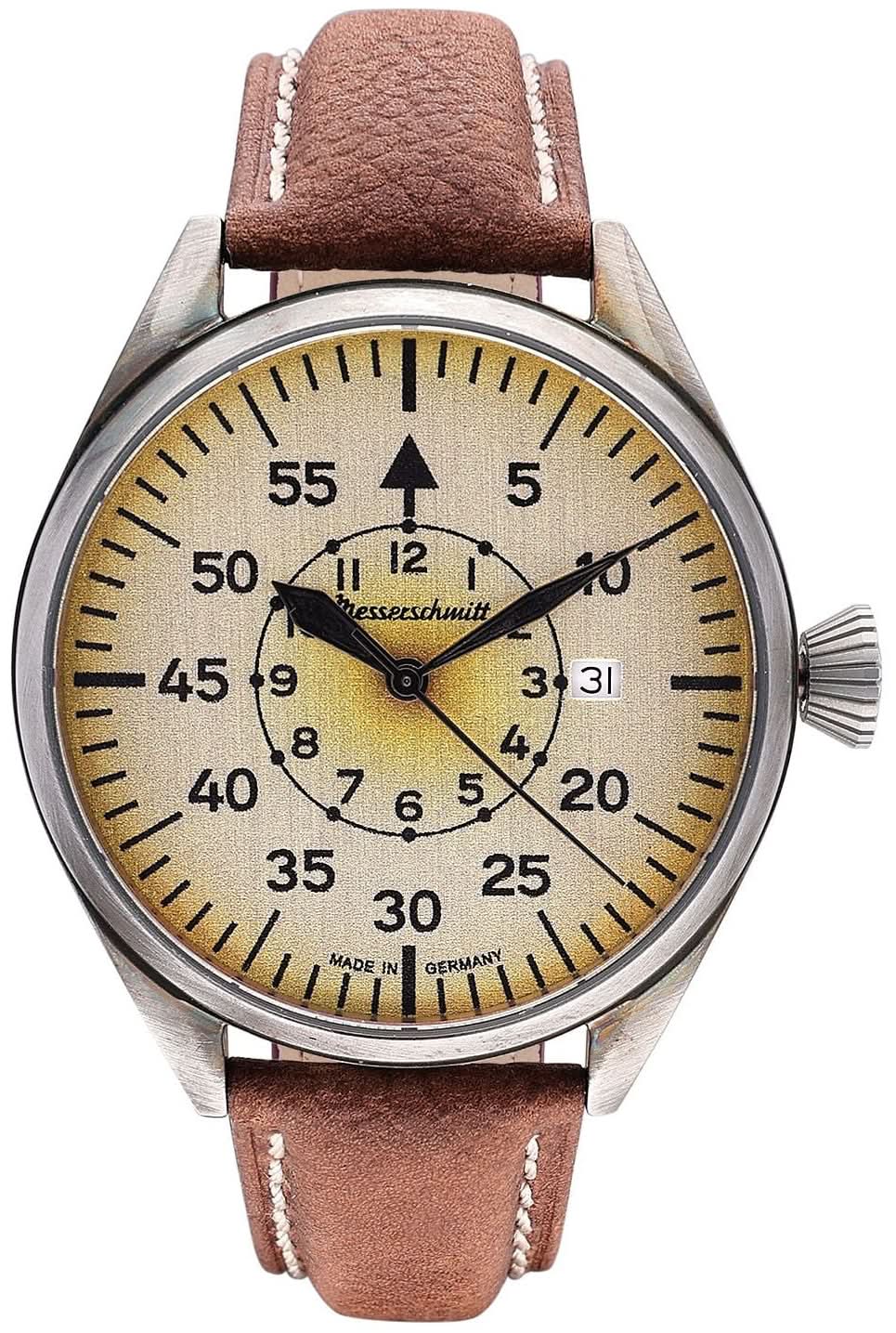 Messerschmitt ME-43VINTAGE-2 Men's Watch • Made in Germany • Sapphire