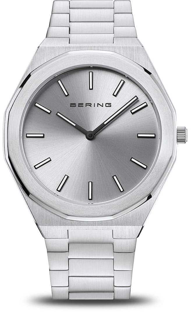 Bering Classic 19641-700 Men's Watch • Scratch-resistant Sapphire Crystal • Ultra-slim