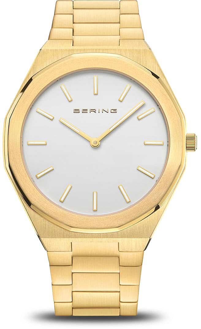 Bering Classic 19641-730 Men's Watch • Scratch-resistant Sapphire Crystal • Fine Milanese Bracelet