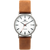Danish Design Gløbe IQ31Q199 Rhine Medium Armbanduhr Weiß • Titangehäuse • Mineraluhrglas
