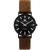 Danish Design Gløbe IQ34Q199 Rhine Armbanduhr Schwarz-Braun • Titangehäuse • Mineralglas