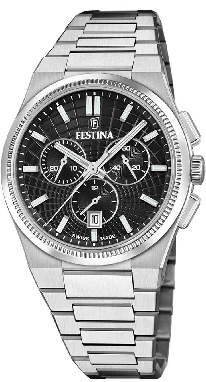 Festina Swiss Made F20059/4 Men's Watch • Sapphire Crystal • 10 ATM