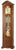 AMS Grandfather Clock 211x50x25 cm Walnut • Westminster Chime • Moon Phase Display