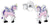 Princess Lillifee 2013151 Unicorn Rosie Stud Earrings