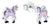 Princess Lillifee 2013151 Unicorn Rosie Stud Earrings