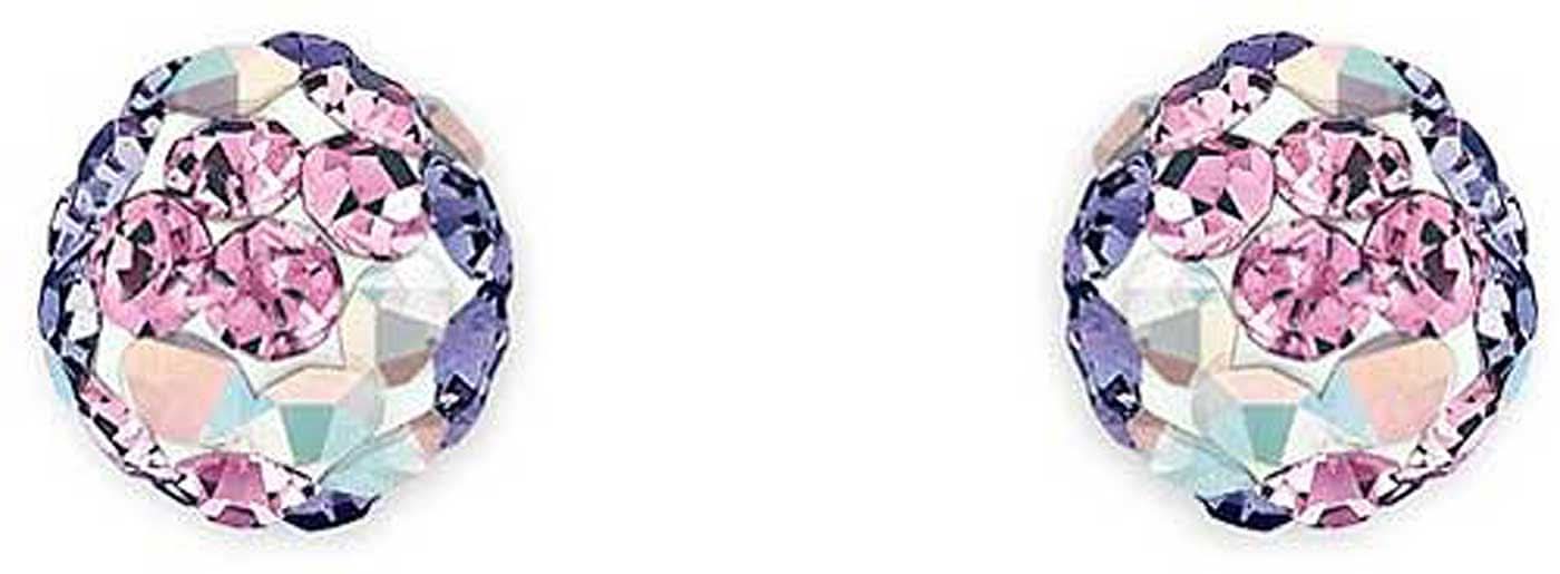 Princess Lillifee 2013162 ball stud earrings with sparkling crystals