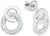 Stud earrings two circles - s.Oliver Jewelry Model: 2015121