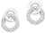 Stud earrings two circles - s.Oliver Jewelry Model: 2015121