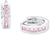 Princess Lillifee 2016524 Hoop Earrings with Pink Stones