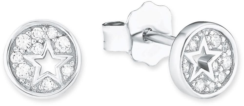 Children's Stud Earrings with Stars - s.Oliver Jewelry Model: 2018521