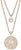 Double-row necklace with round pendants from s.Oliver Jewel.