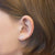 Princess Lillifee 2021046 Heart Stud Earrings with a Stone