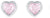 Princess Lillifee 2021046 Heart Stud Earrings with a Stone