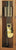AMS Grandfather Clock 196x55x30 cm Oak Wood • Mechanical Movement • Moon Phase Display
