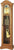 AMS Grandfather Clock 196x55x30 cm Oak Wood • Mechanical Movement • Moon Phase Display