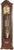 AMS Grandfather Clock 195x50x25 cm Wood • Mechanical 8-day chain movement • Westminster chime