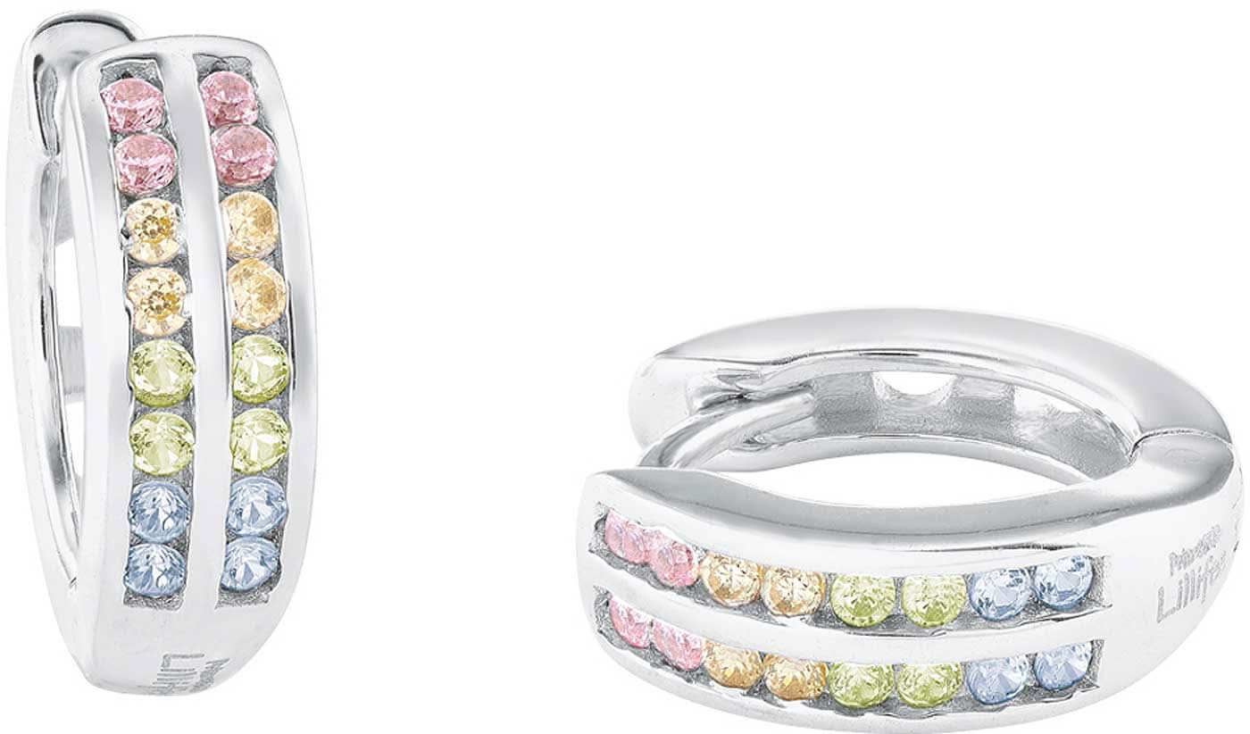Princess Lillifee 2024374 Creole Earrings with Colourful Stones