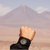 Luminox watch with black dial and stainless steel bracelet, model 345-2, photographed on January 14, 2024.