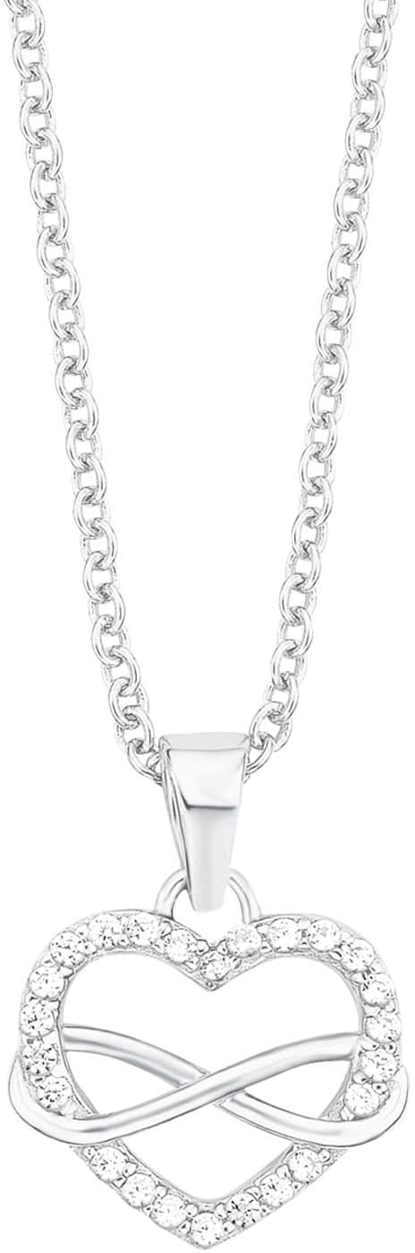 Necklace with Heart Pendant - s.Oliver Jewelry Model: 2025989