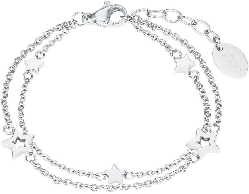 Double-row Children's Bracelet with Star Pendant sOliver 2027453