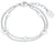 Double-row Children's Bracelet with Star Pendant sOliver 2027453