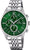 Festina Timeless Chronograph F20285/8 Men's Watch • Stainless Steel • Green Dial