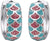 Princess Lillifee 2031158 pink/light blue enamelled hoop earrings