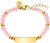 Princess Lillifee 033366ID Bracelet with Pink Quartz Stones