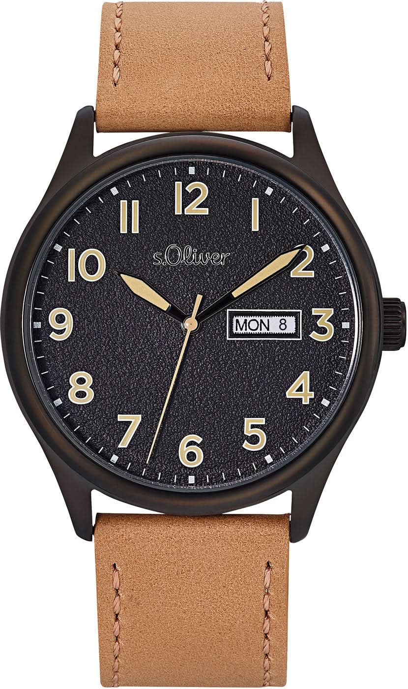 s.Oliver 2033481 Men's Watch • Fashionable Lifestyle Design • Excellent Value for Money