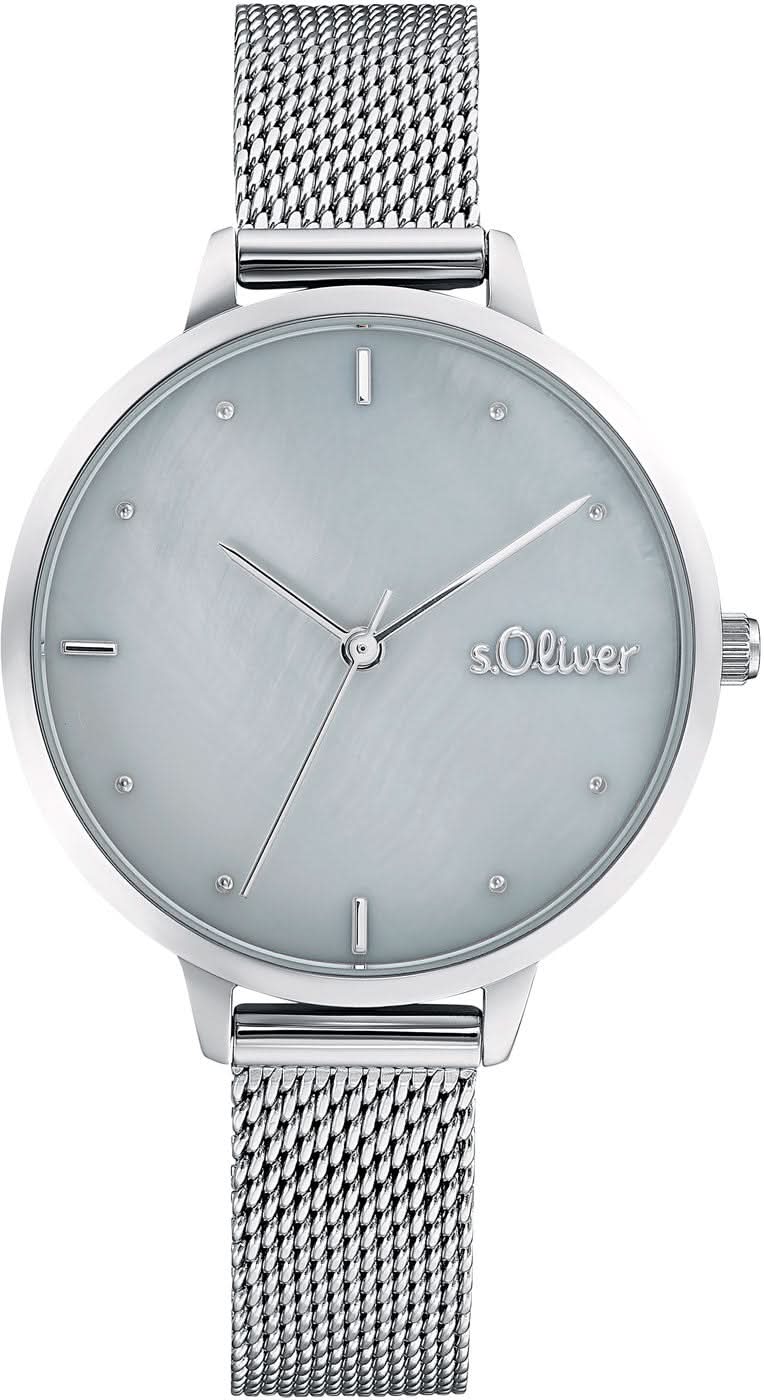 s.Oliver 2033510 Women's Watch • Fashionable Lifestyle Design • High Wearing Comfort