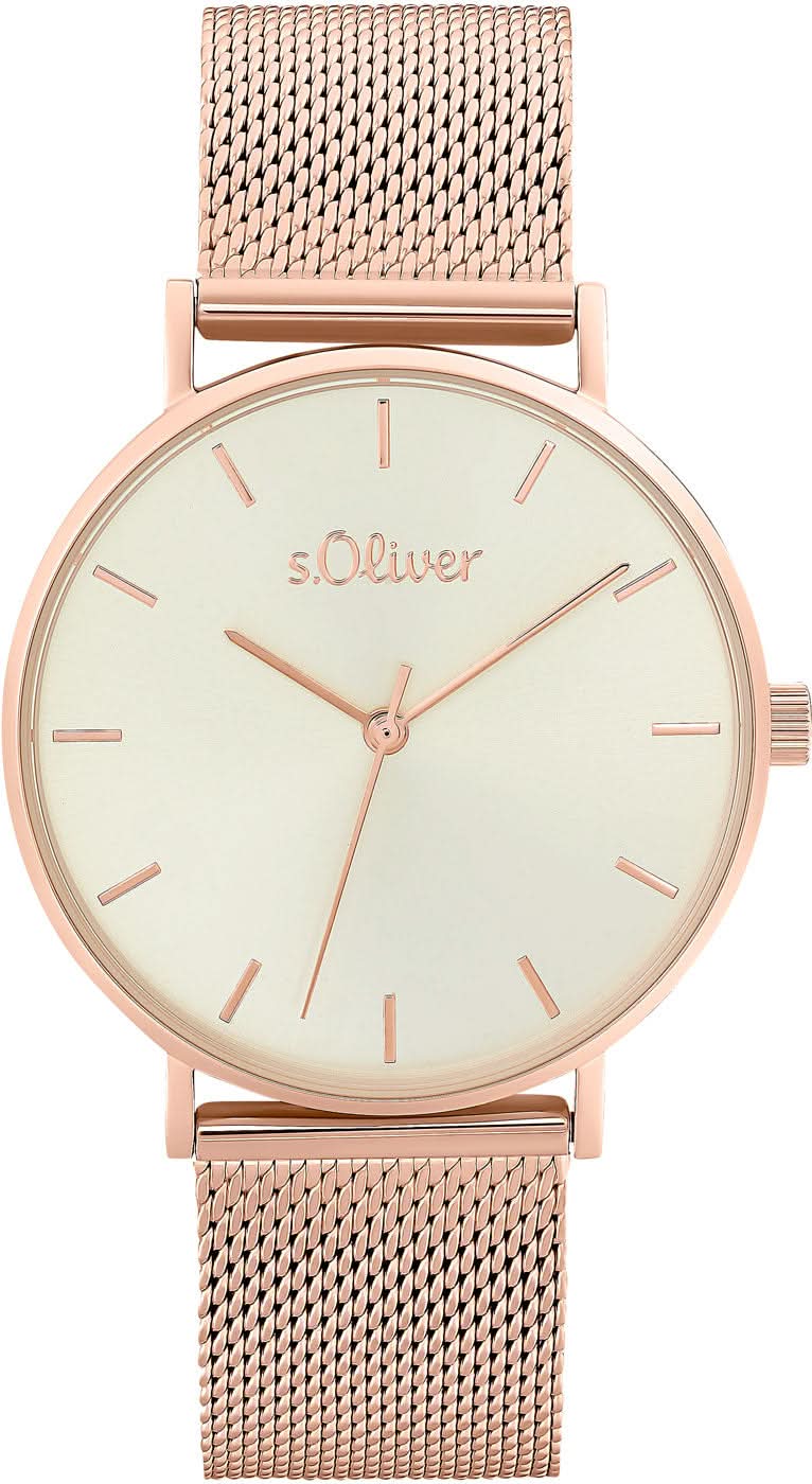 s.Oliver 2033516 Women's Watch • Fashionable Lifestyle Design • High Wearing Comfort