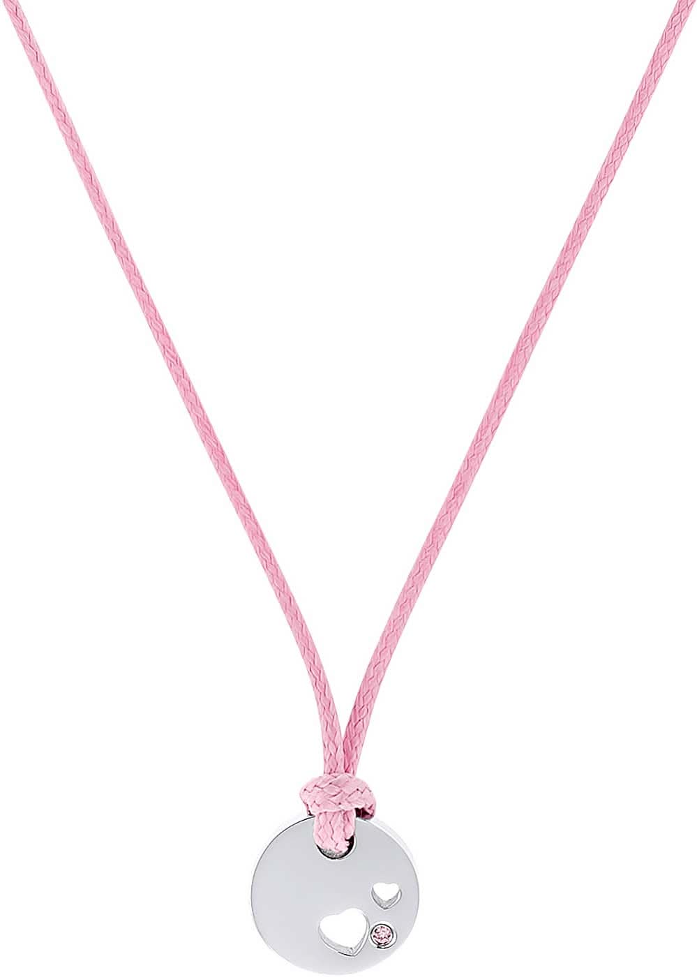 Princess Lillifee 2033998 Textile Chain with Stainless Steel Heart