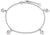 Princess Lillifee 2034230 Charm Bracelet with 4 Heart Pendants