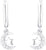 Princess Lillifee 2035294 Moon and Star Drop Earrings