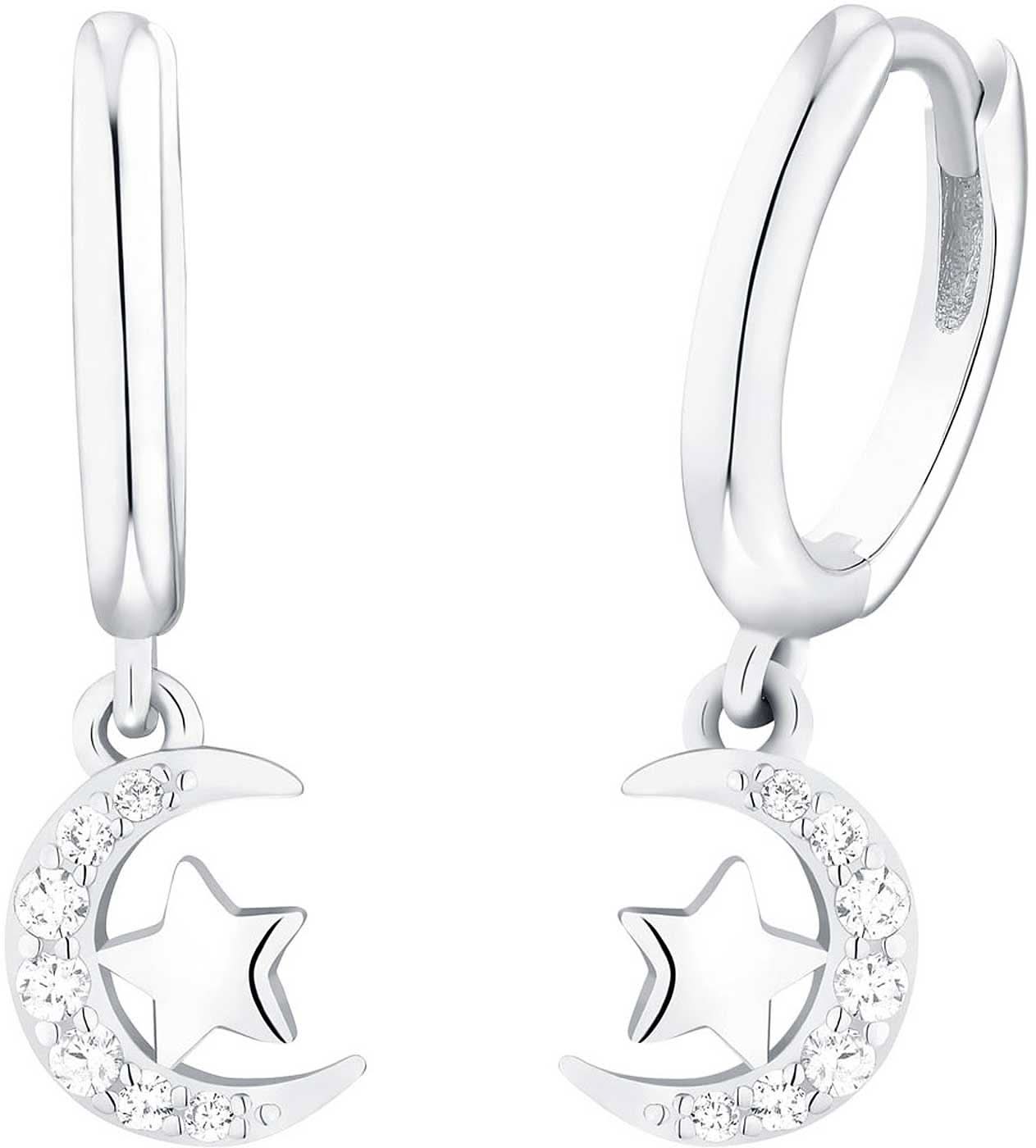 Princess Lillifee 2035294 Moon and Star Drop Earrings