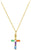 Necklace with colorful cross pendant - s.Oliver Jewelry Model: 2035509