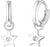 Children's Hoop Earrings with Star Pendant - s.Oliver Jewellery Model: 2035517