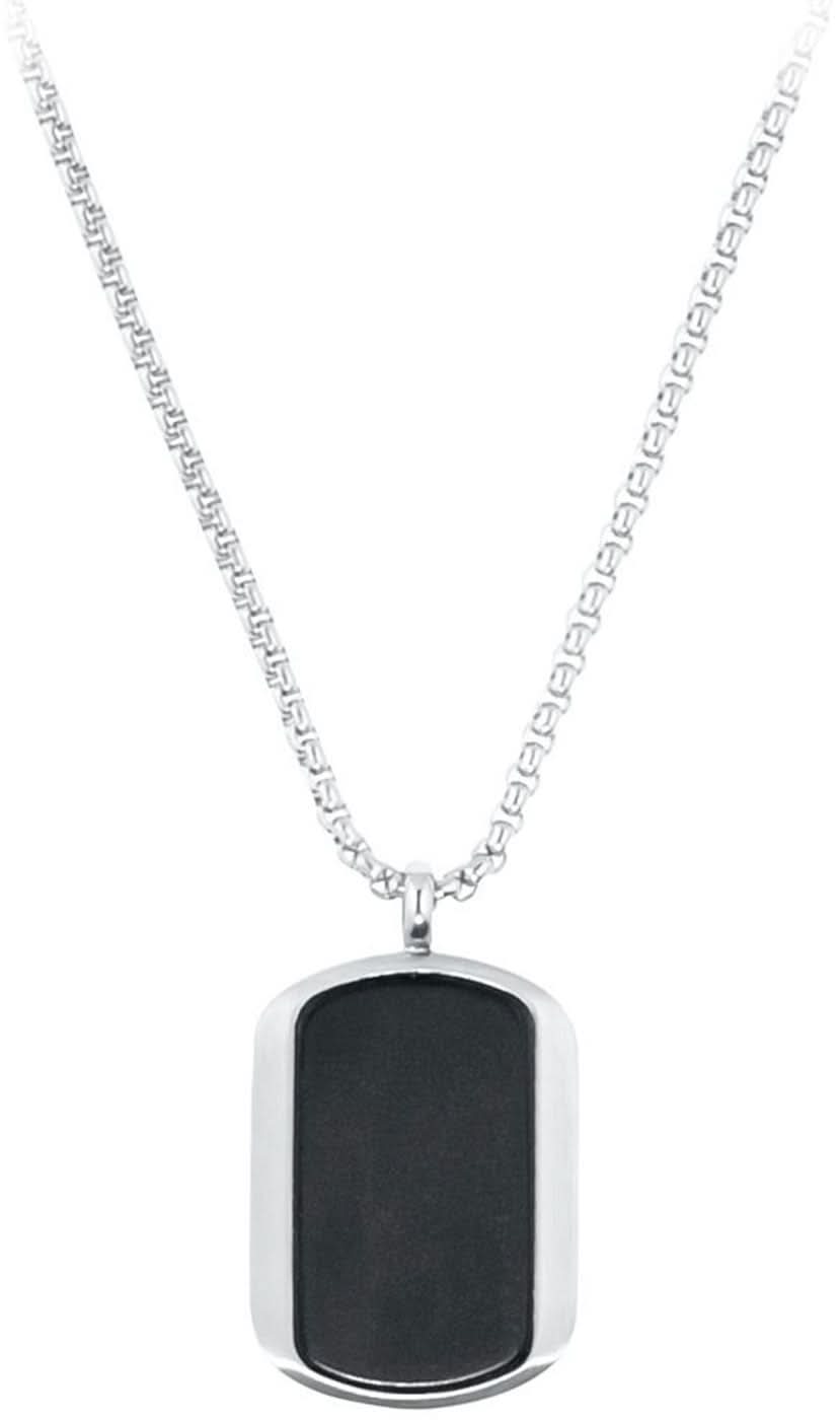 Necklace with Dog Tag Pendant - s.Oliver Jewelry Model: 2035537