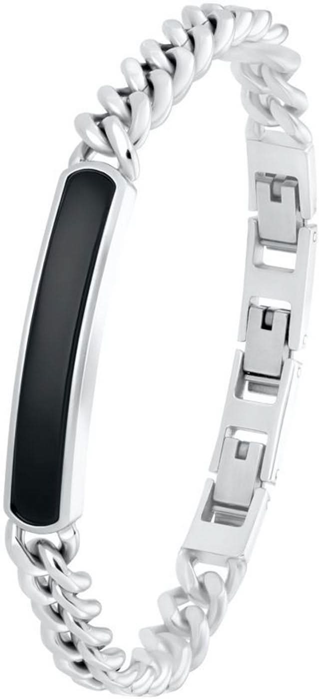 ID Bracelet with Agate Inlay - s.Oliver Jewelry Model: 2035538