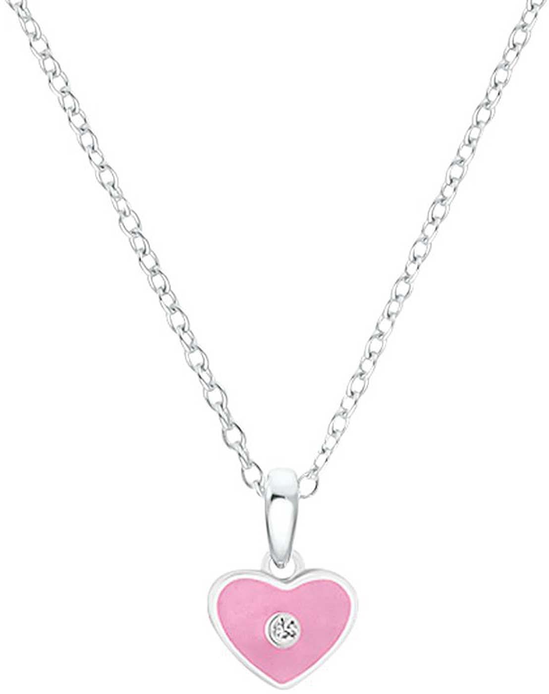 Princess Lillifee 2035981 Necklace with pink heart and stones