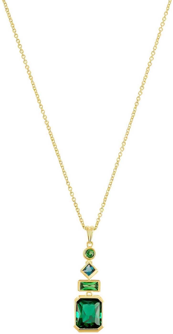 Necklace with pendants in various shapes, s.Oliver 2036881